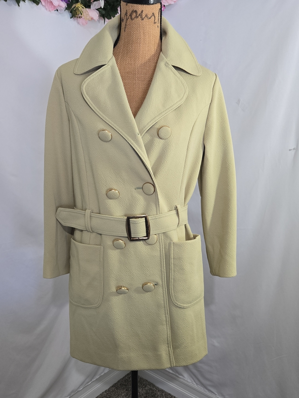 Double-Breasted Trench with Belt
